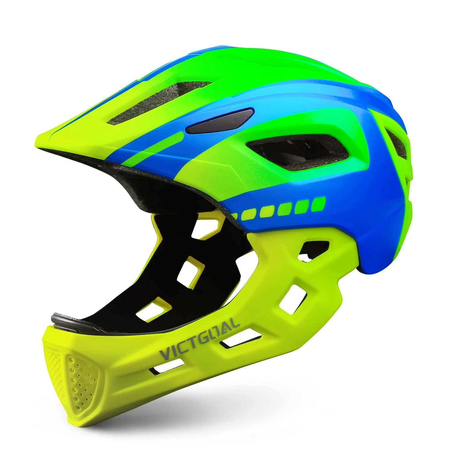 VICTGOAL Casque de vélo intégral détachable pour enfants, sécurité sportive pour enfants, Protection