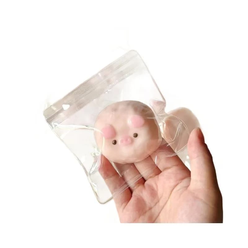 Jouet sensoriel doux et mignon en forme de cochon rose pour soulager l'anxiété liée à l'autisme, jou