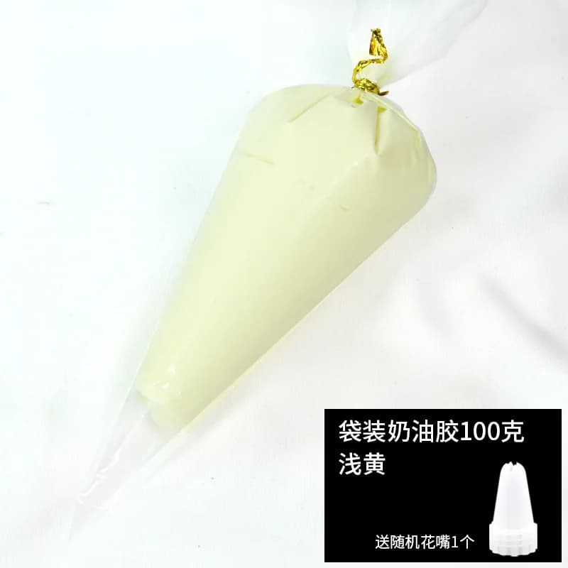 Meilleure colle de crème de simulation, sac de 100g, bricolage, jeu alimentaire, crème faite maison,