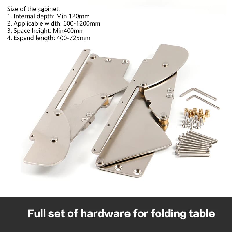 STARSHINE – accessoires de quincaillerie de Table pliante multifonctionnelle, petit bureau caché, Ta
