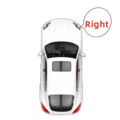 Pour MG 6 MG6 2020 2021 2022, accessoires de voiture pour phares de voiture, feux en verre, remplace