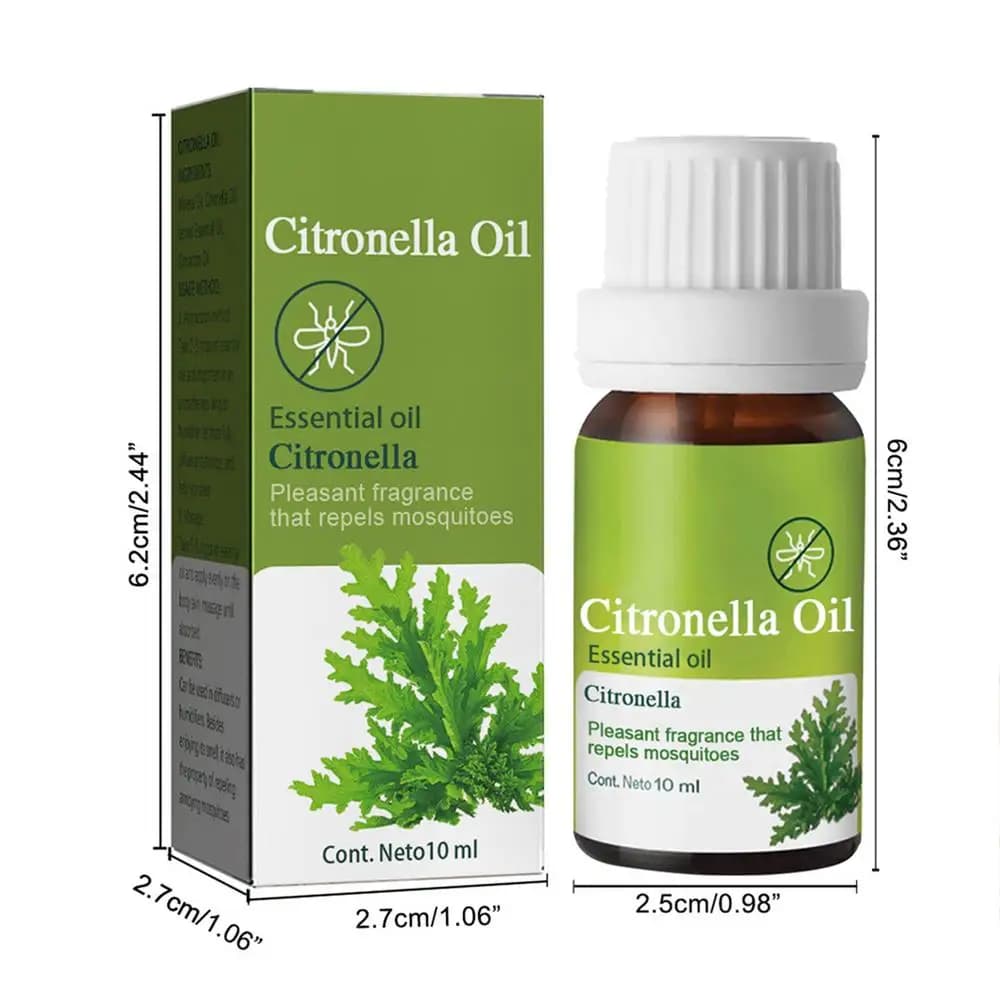 Huiles naturelles de citronnelle, parfum agréable, diffuseur d'huile essentielle de citronnelle, hui