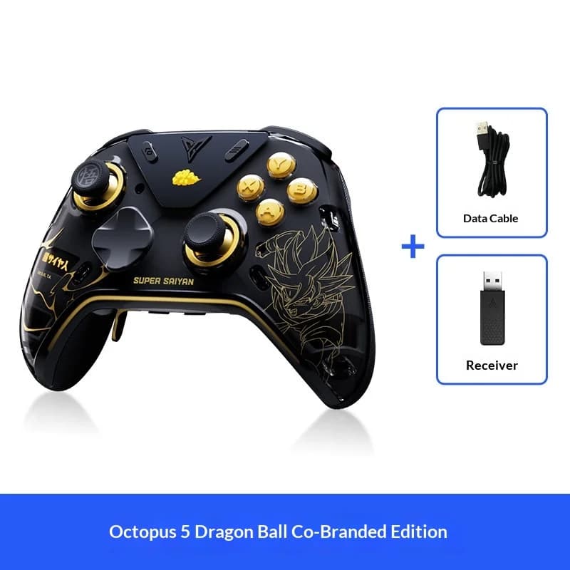 Manette de jeu Apex5 Dragon Ball Z avec retour de force, poignée Elite, joystick à effet Hall, manet