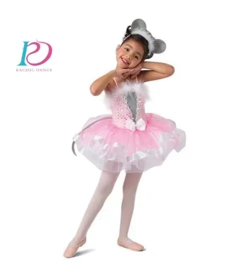 Robe de ballet fantaisie pour bébés filles, tenue de danse, personnage occidental, souris de ballet,