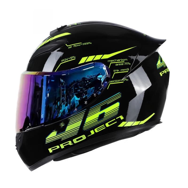 DOT Casque Moto intégral sécurité Motobike Scooter Casco Moto Capacetes modulaires casques intégraux
