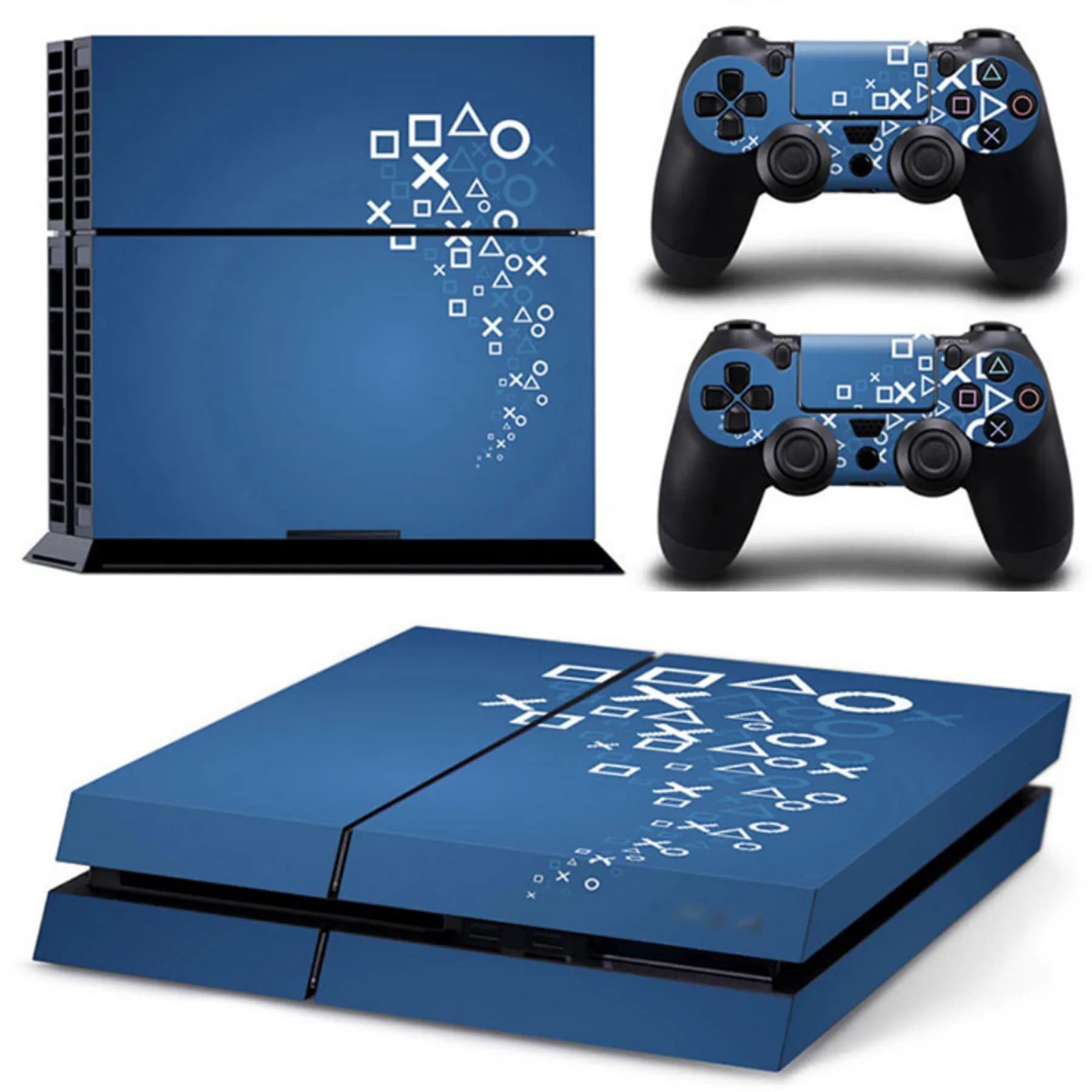 Autocollant de peau pour Console PS4, autocollant décoratif en vinyle, accessoires de jeu, couvertur