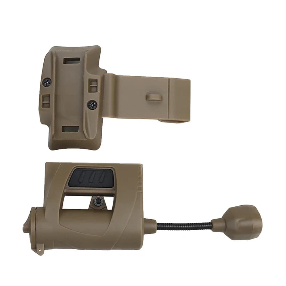 Lumière de casque tactique OpsCore ARC 4 modes vert rouge IR Laser lampe de casque économie d'énergi