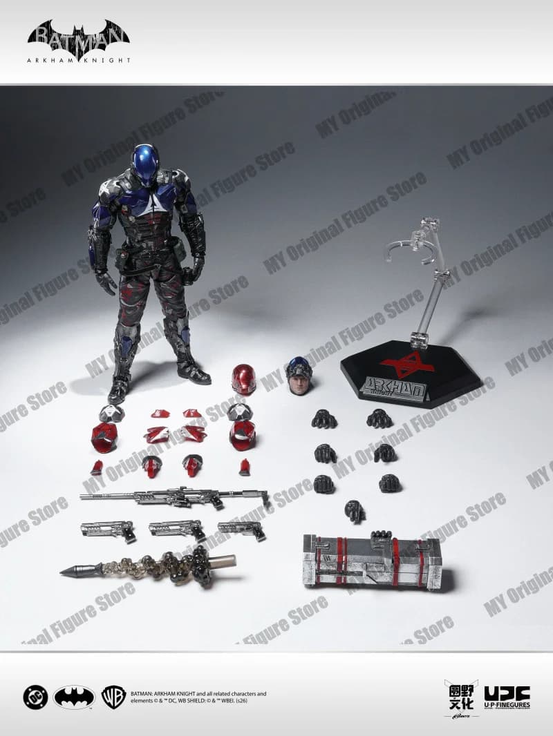 NOUVEAU LPZZ Batman Arkham Knight U-P-Finegures Figurine d'action Batman 1/12 Modèle de collection J