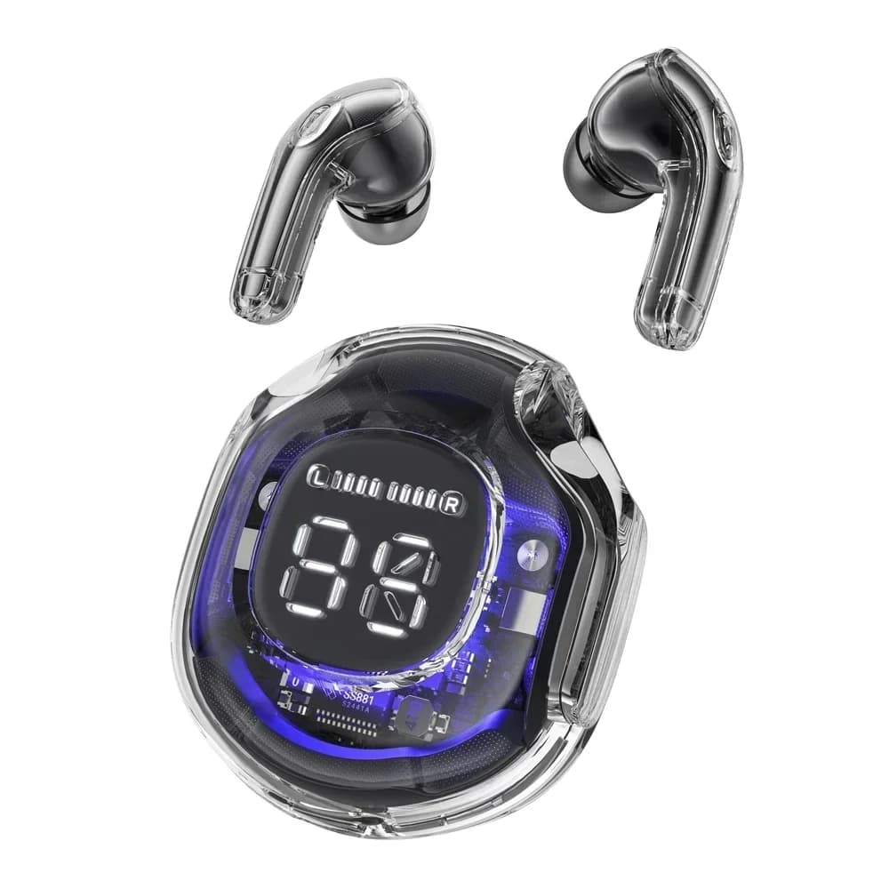 Casque Bluetooth sans fil, écouteurs Bluetooth sans fil, affichage du son stéréo, écouteurs sans fil