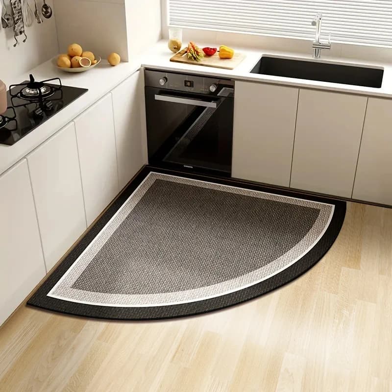 Tapis de cuisine antidérapant en terre de diatomées grande taille, simple, absorbant, pour restauran
