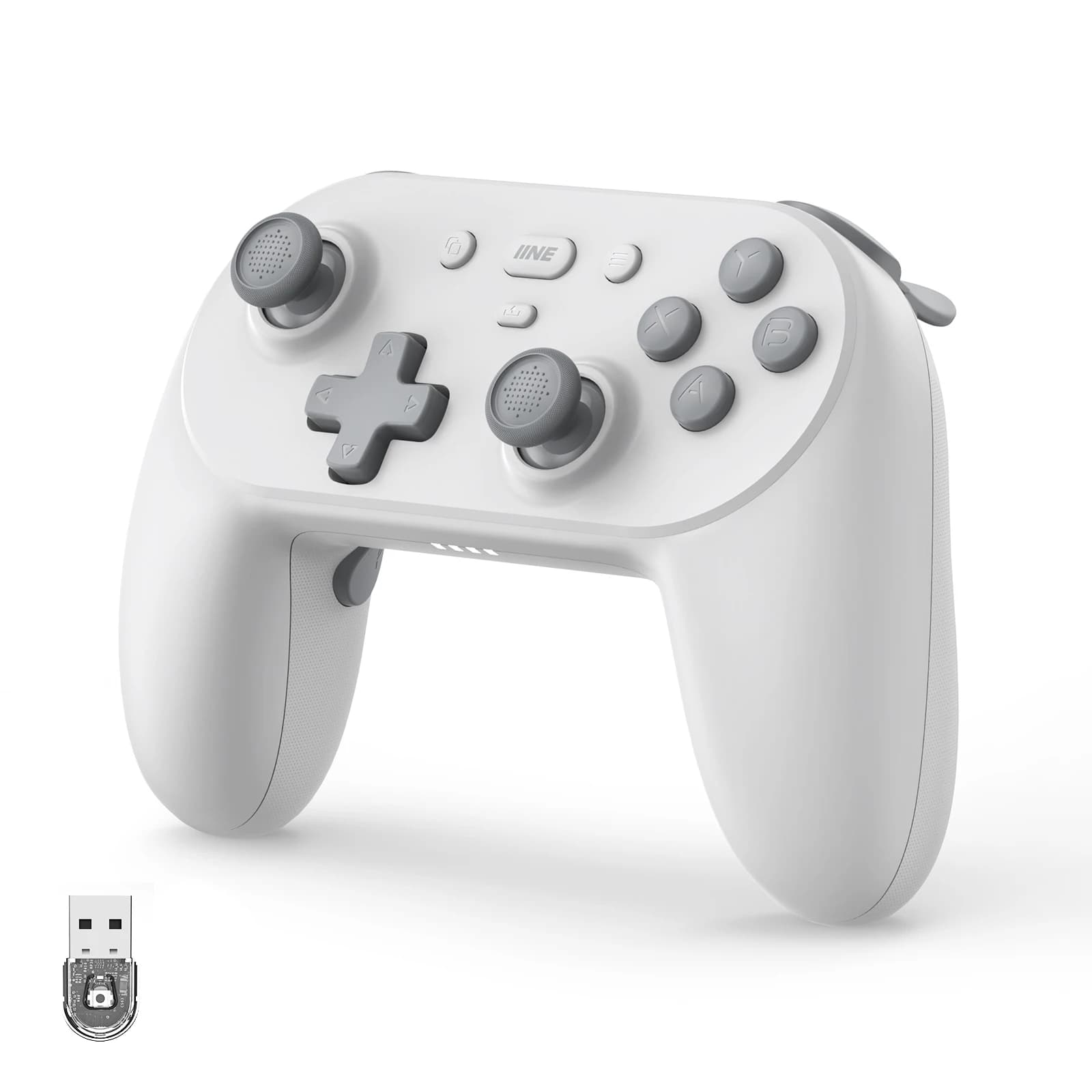 Contrôleur sans fil IINE PC/iOS/Android/téléphone/commutateur, déclencheurs à effet Hall, Joysticks