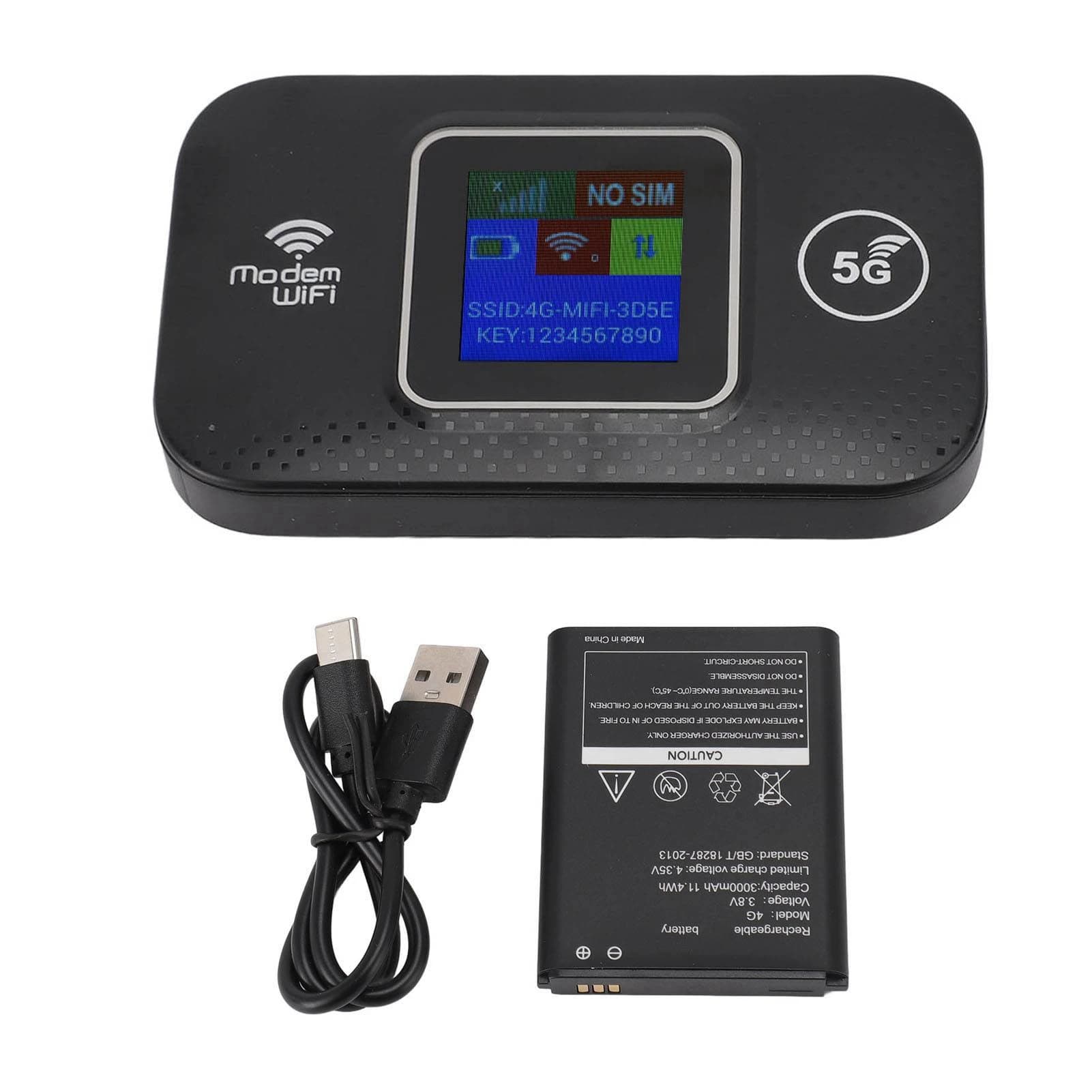 Modem WiFi Portable 300Mbps haute vitesse 4G routeur WiFi Portable cryptage de sécurité Plug and Pla