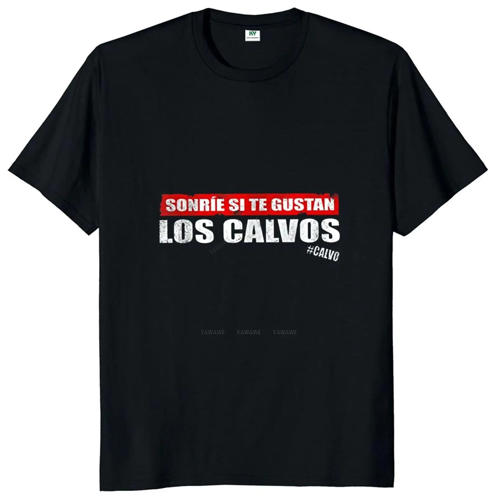 T-shirt humoristique à col rond unisexe, en coton, décontracté, humour, blague chauve, cadeau
