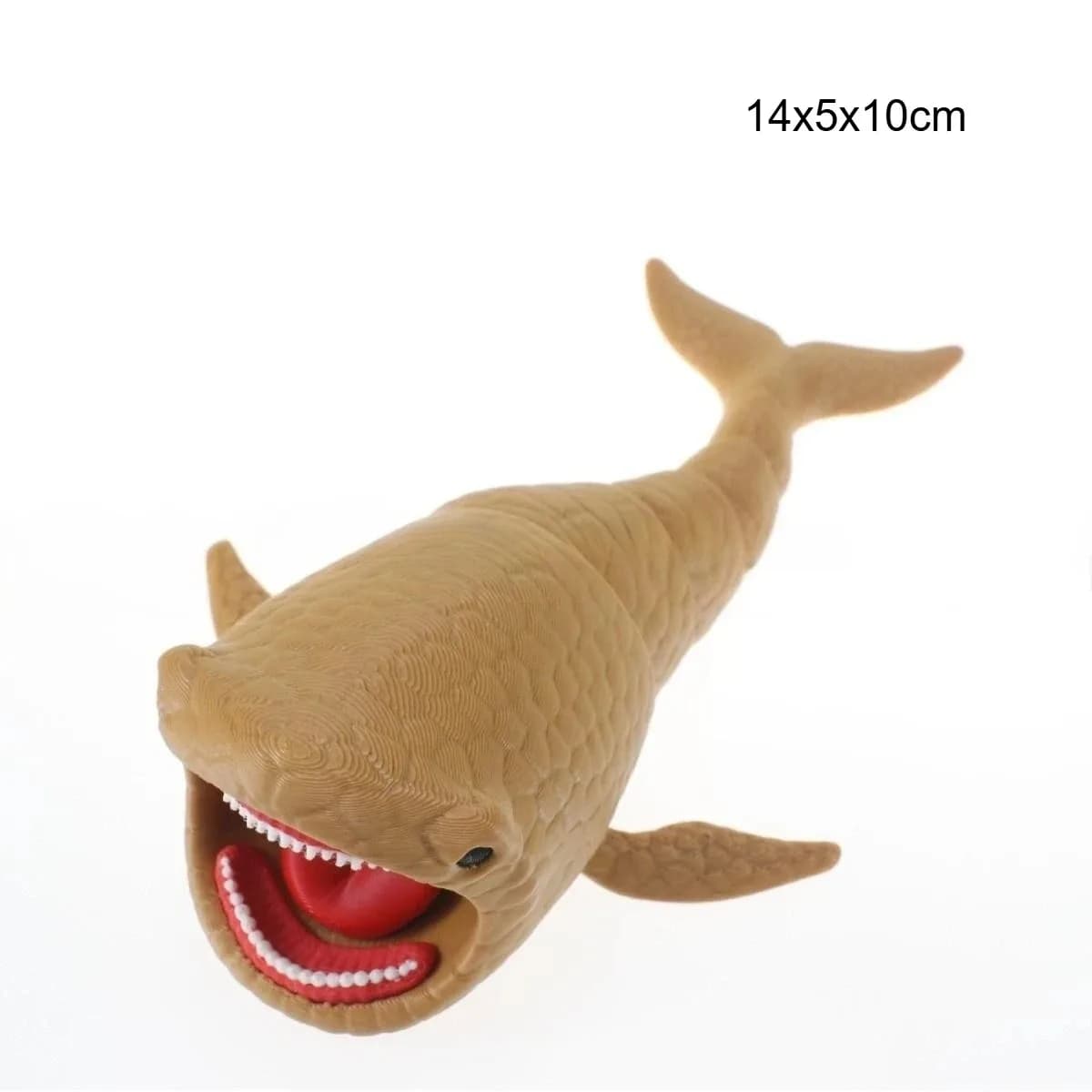Bloop Sea Monster – Jouet articulé flexible imprimé en 3D – Créature marine de la profondeur, objet