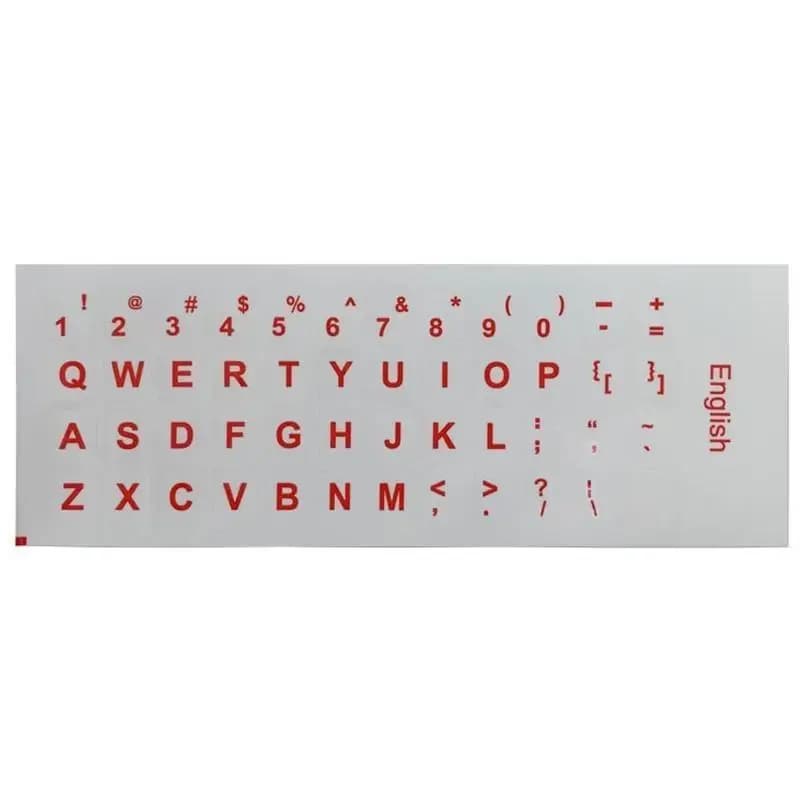 Autocollant disposition du clavier 652F, couverture du clavier, Film anglais pour ordinateur portabl