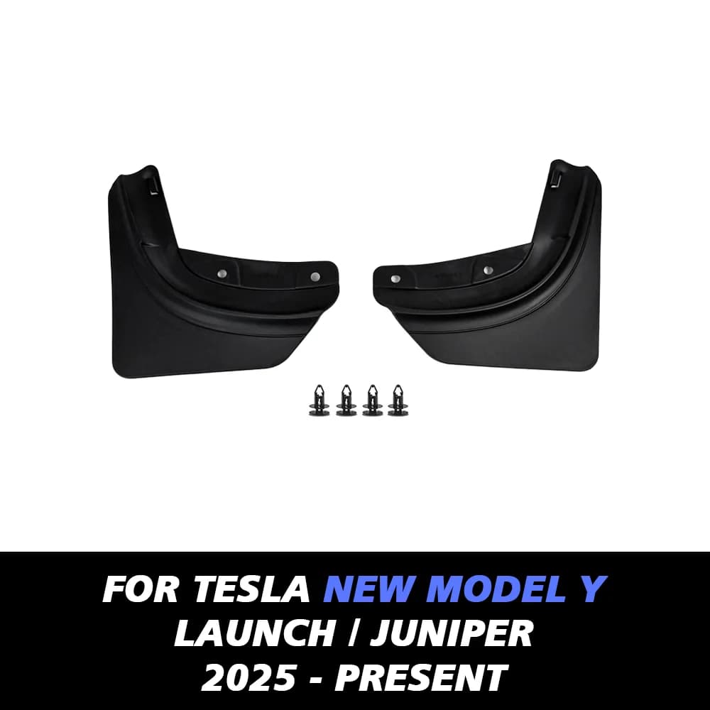 Garde-boue TPE pour Tesla, nouveau modèle Y 2025, lancement Juniper teslajuniper, sans perçage/ruban
