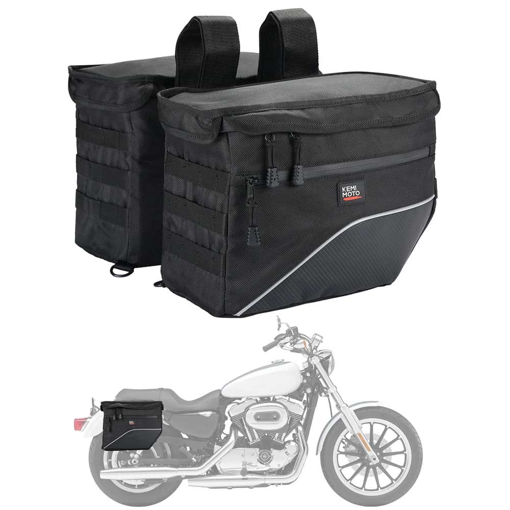 Sacoches de dégager de moto universelles, jeter sur la sacoche, sacoches de scooter, sac de vélo Sof