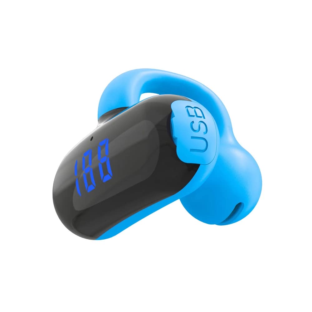 Casque Bluetooth à Conduction osseuse Clip sur l'oreille sport casque Bluetooth sans fil affichage n