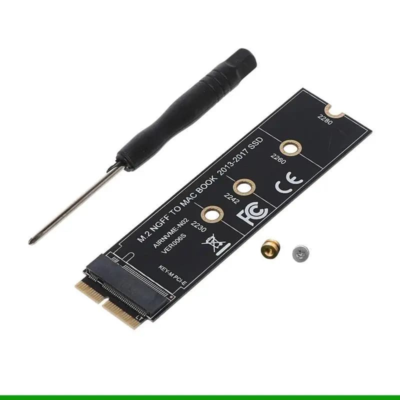 U55C 2013 2016 Mac-Book Air pour SSD vers M.2 PCIE pour clé pour adaptateur M C