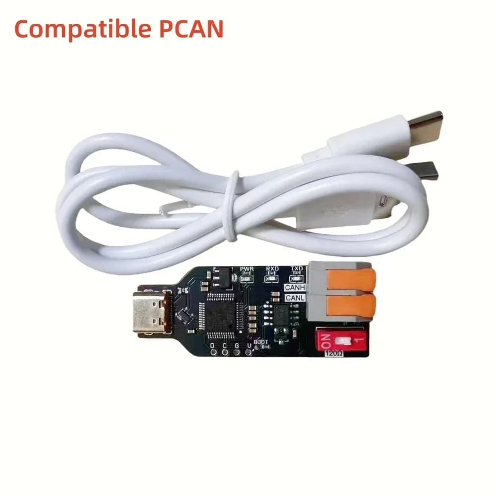 USBCAN USB vers CAN convertisseur CANABLE émetteur-récepteur débogage analyseur de protocole socketc