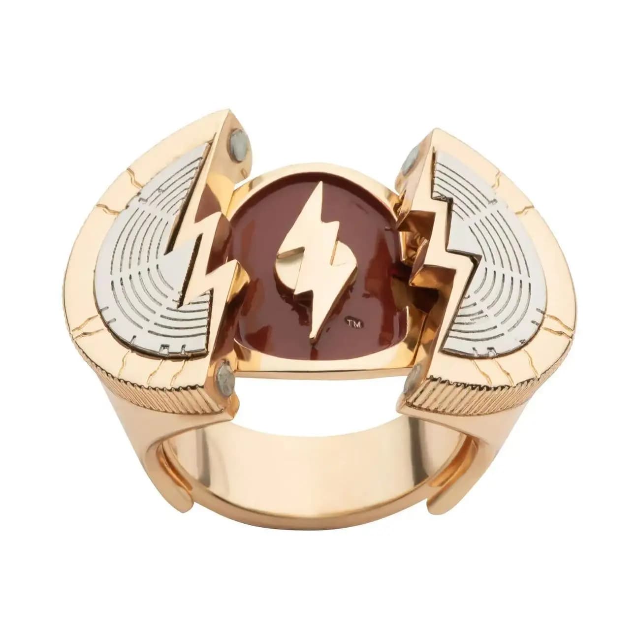 Bandai – bijoux périphériques du film Flash Barry Allen, bagues de dessin animé à la mode, accessoir