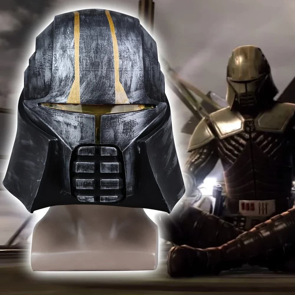 Casque Lord Sriller, masques complets noirs pour Halloween, mascarade, carnaval, spectacle sur scène