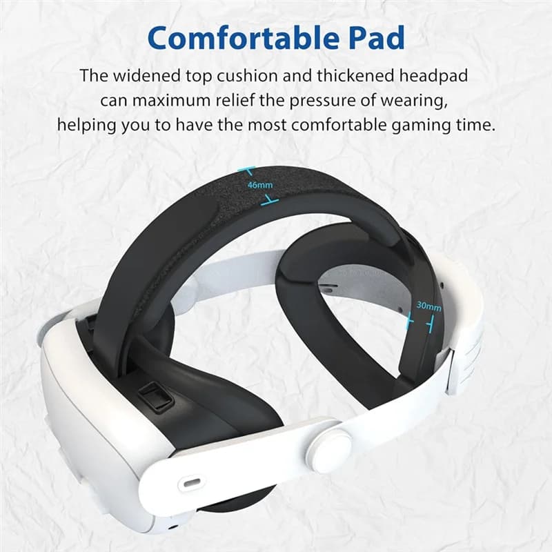 -ABDH – accessoires de sangle de tête compatibles avec Quest 3 DOBEWINGDELOU, accessoires de remplac