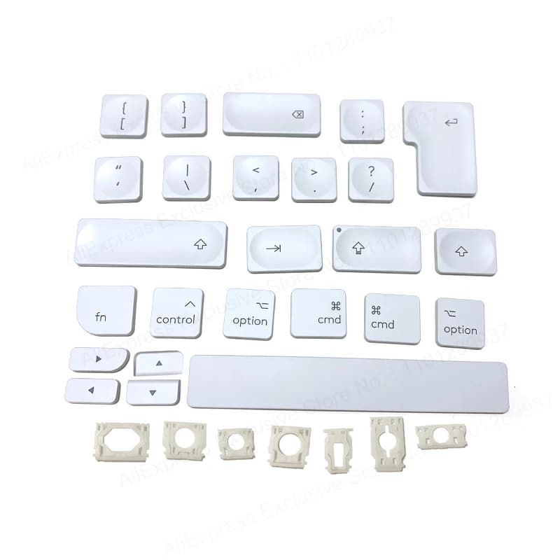 Clavier de remplacement pour ordinateur portable Logitech Craft MX prédire Mini, touches et clips, b