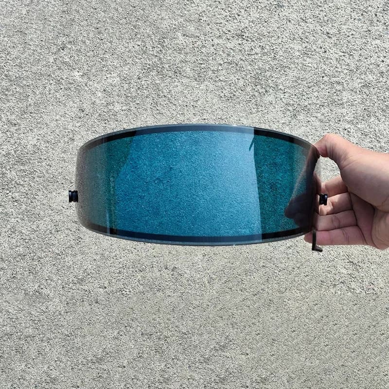 Casque de Moto visière complète visage complet pour cloche RS7 UV anti-rayures pare-vent lunettes vi