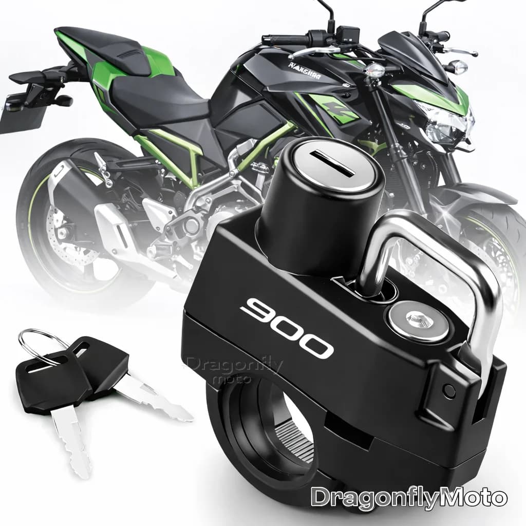 Verrou de casque de moto pour KAWASAKI Z900 Z 900 2017-2026 2025 2024 2023 2022, dispositif de verro