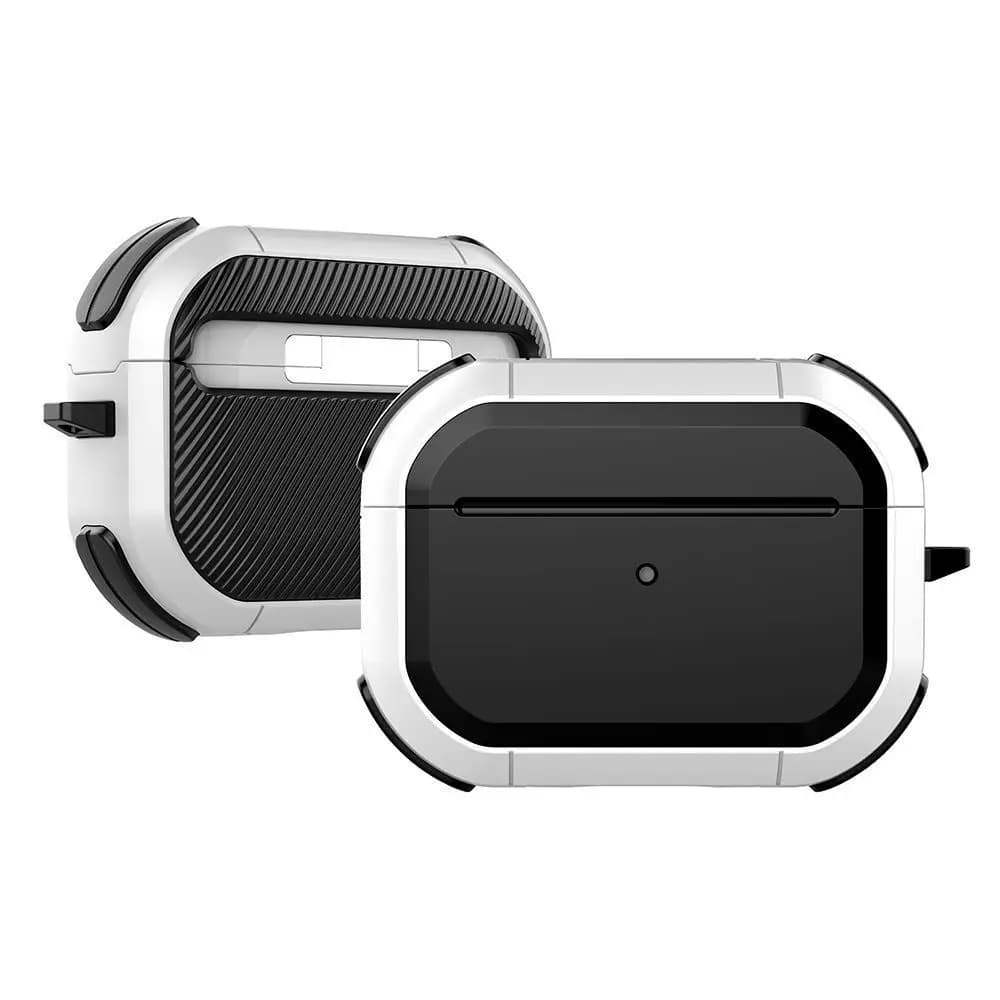Étui de protection pour écouteurs, étui antichoc avec porte-clés pour Apple AirPods Pro 2 1 AirPods