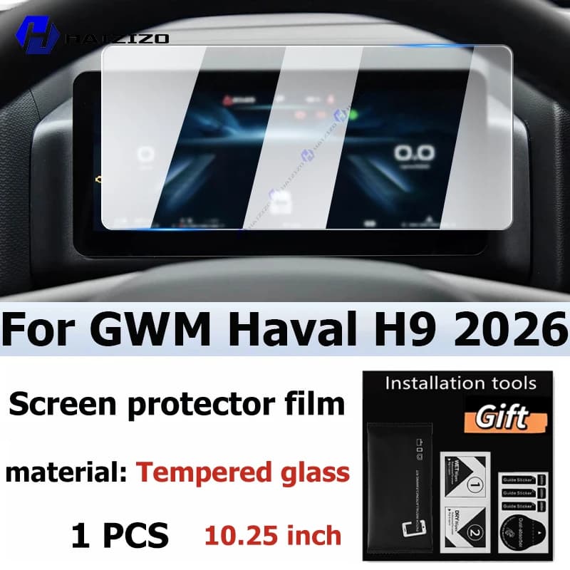 Film de protection anti-reflet mat pour écran LCD de navigation GPS intérieur de voiture GWM Haval H