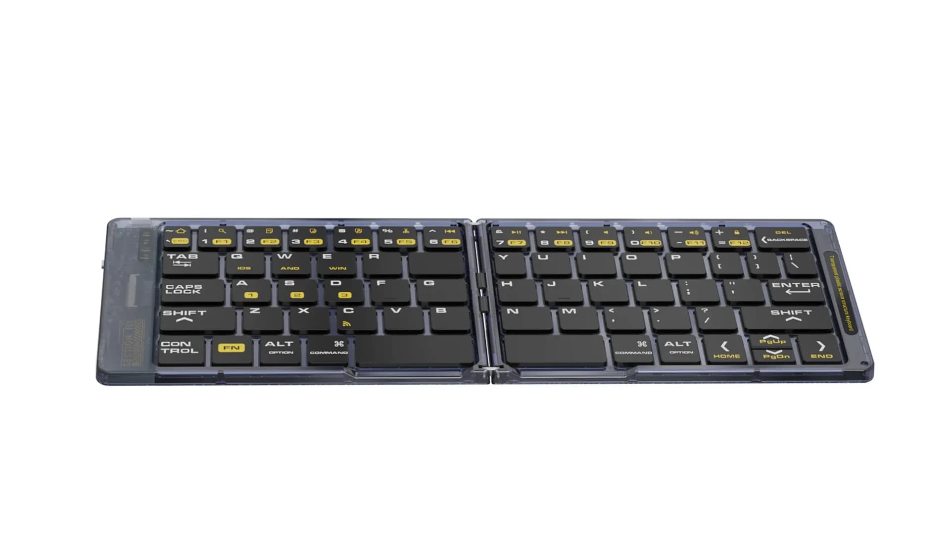 Clavier mécanique filaire programmable avec molette de réglage du volume, joystick de jeu, clavier n
