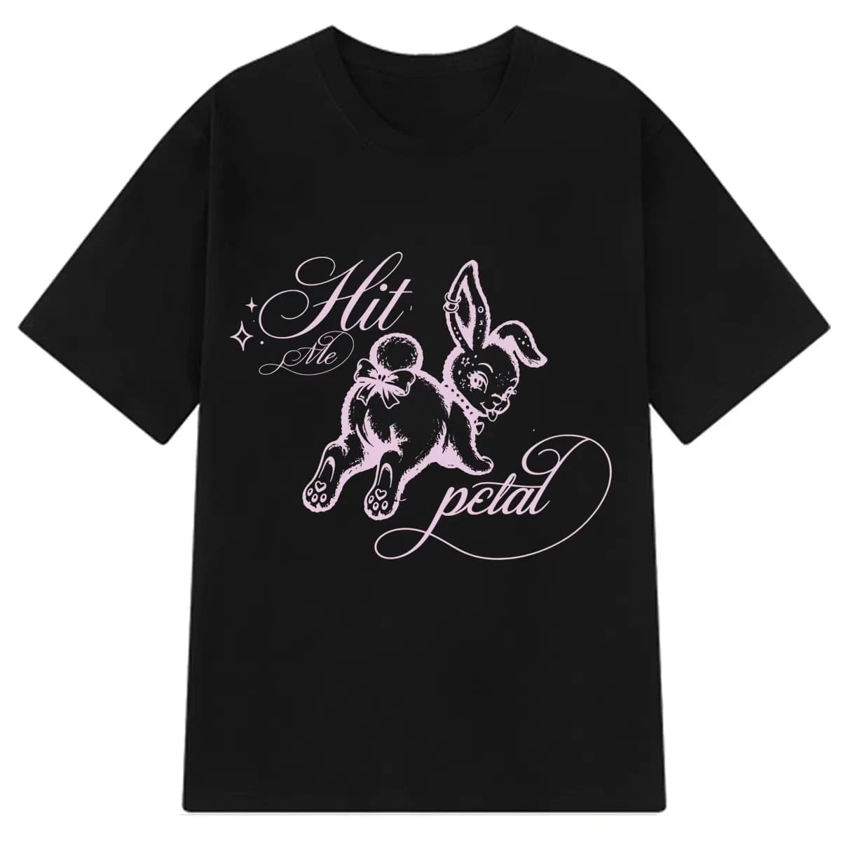 T-shirt Ariana Grande Nouveau Album Petal Print Homme Femme Mode T-shirt Manches Courtes Ample Décon
