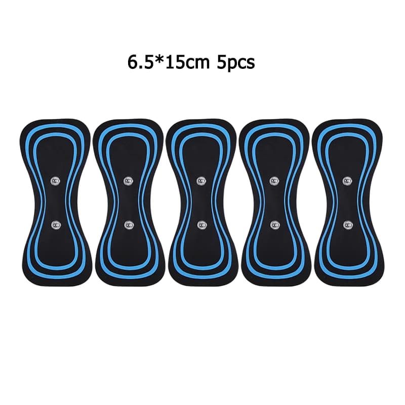 Électrodes de massage Tens pour masseur de cou, patchs de gel, accessoires, entraîneur, exerceur, re