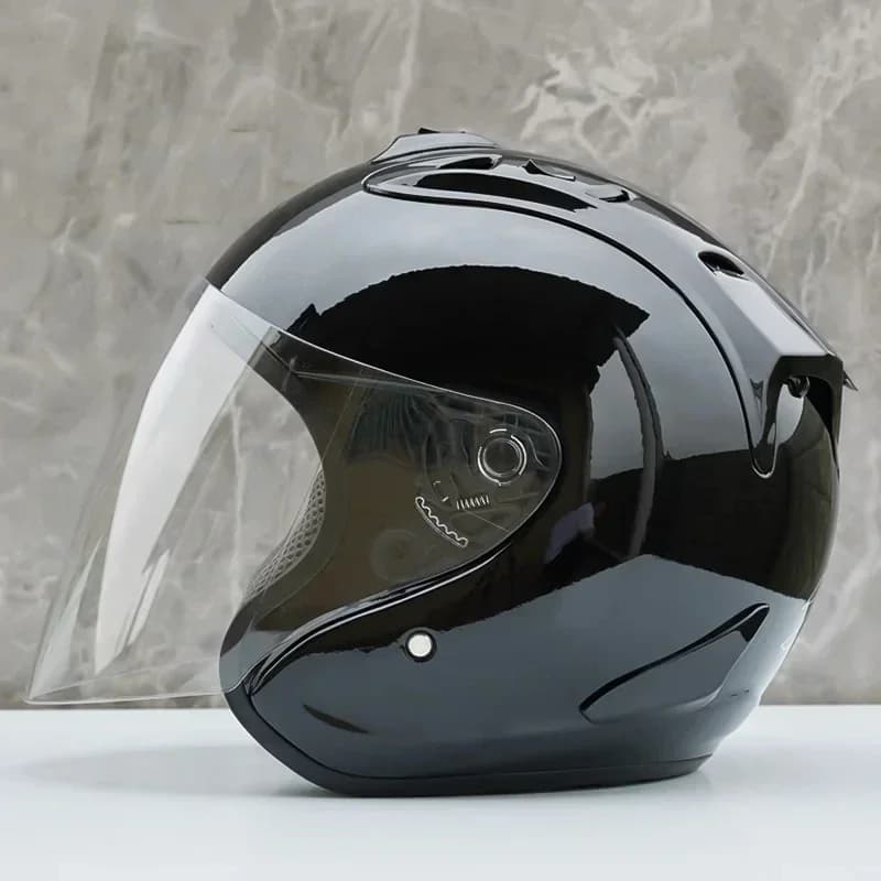 Demi-casque de moto Ram4 pour hommes et femmes, casque tout-terrain, course de descente, montagne, c