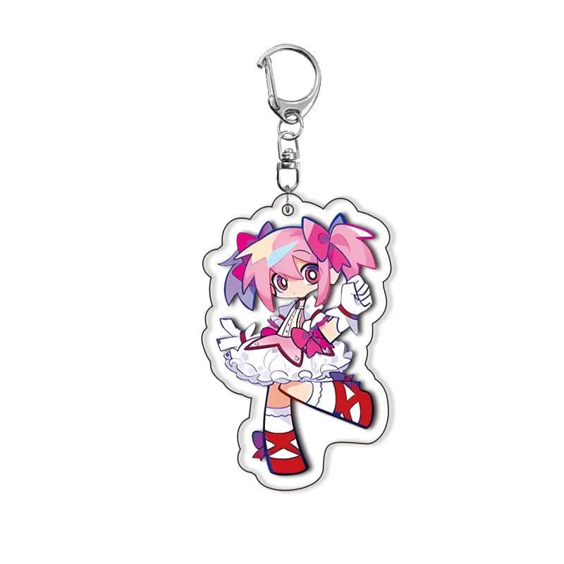 Porte-clés en acrylique pour fille magique Xiaoyuan, figurine de dessin animé Madoka Kaname Akemi Ho