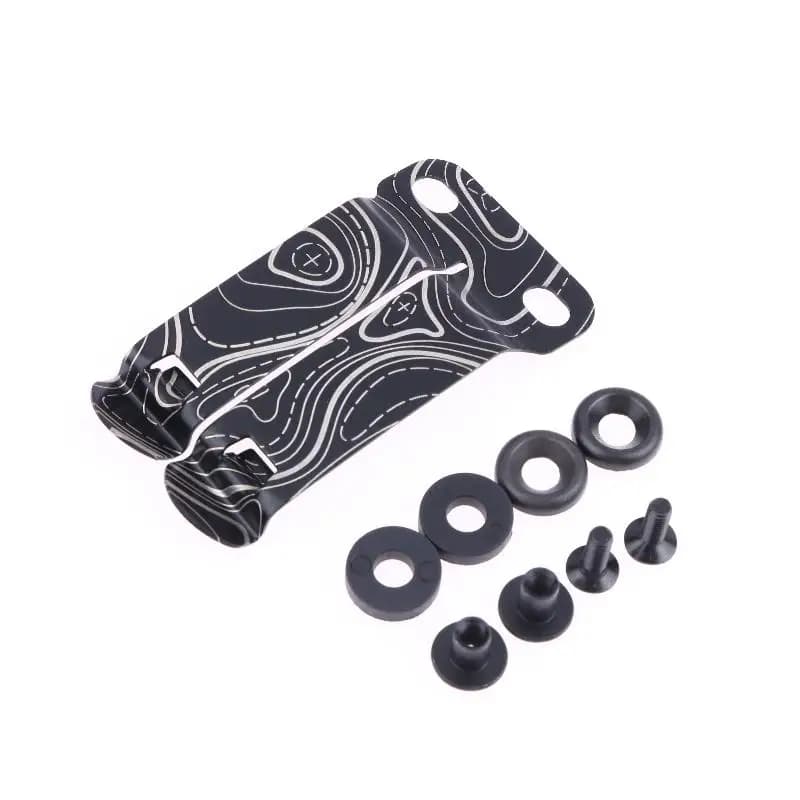Accessoires uniques pour pinces à gaine K ; Clip de ceinture élégant ; Clips de poche pour fourreau
