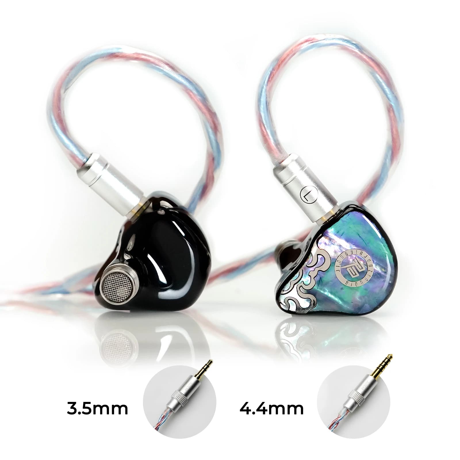 JUZEAR x Z critiques défiant 1DD + 3BA écouteurs intra-auriculaires hybrides casque HiFi croisé 3 vo