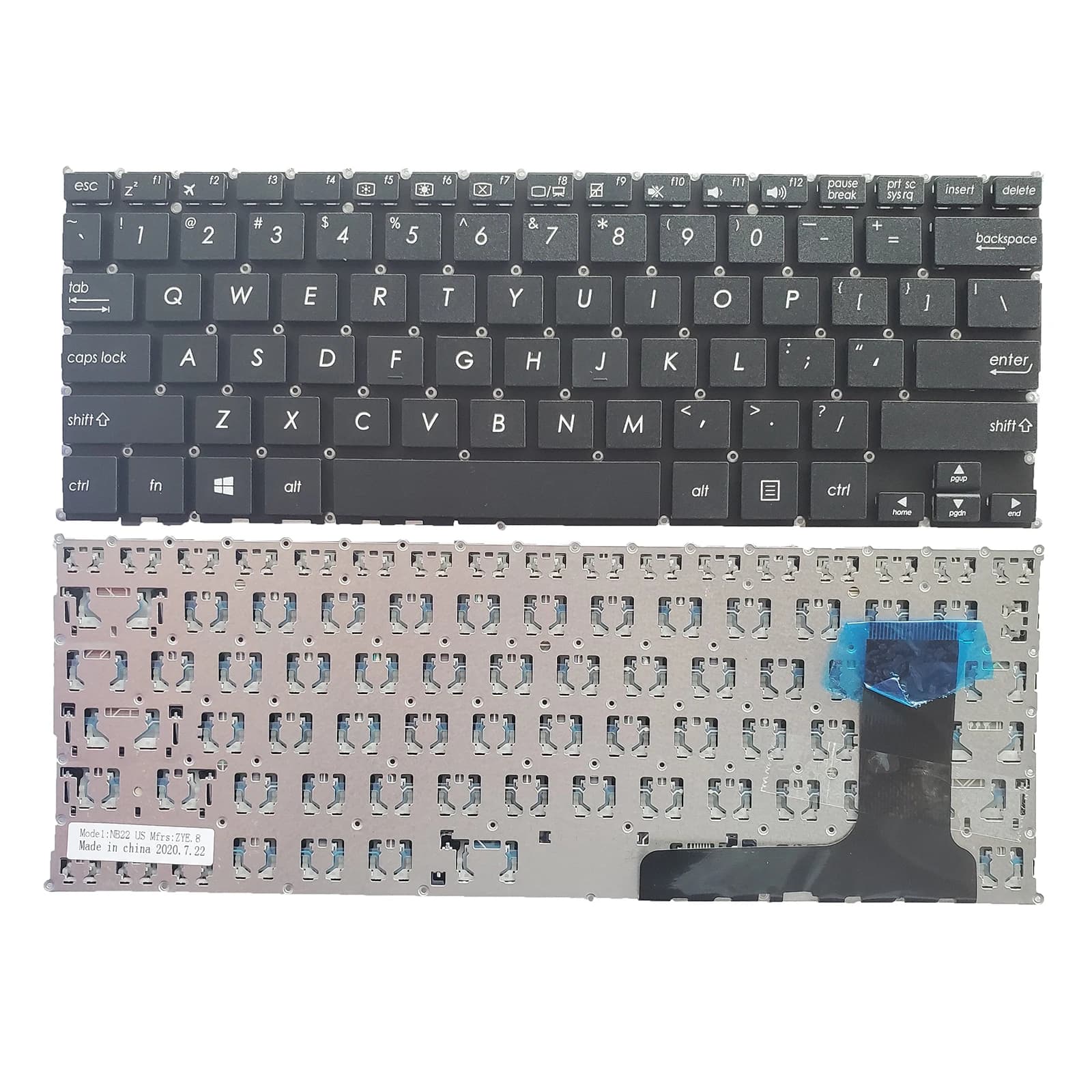 Clavier d'ordinateur portable pour ASUS E202SA E203N E205 E205S E205M E202MA E202 E202S E203M TP201S