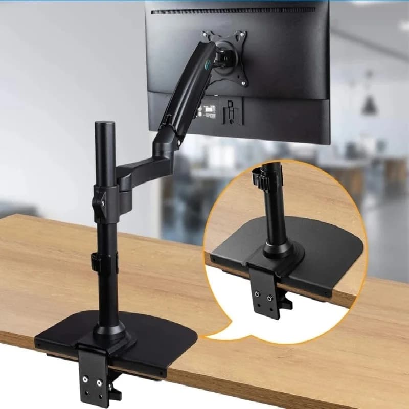 Plaque de renfort pour moniteur, grand support de montage de Table pour pince C
