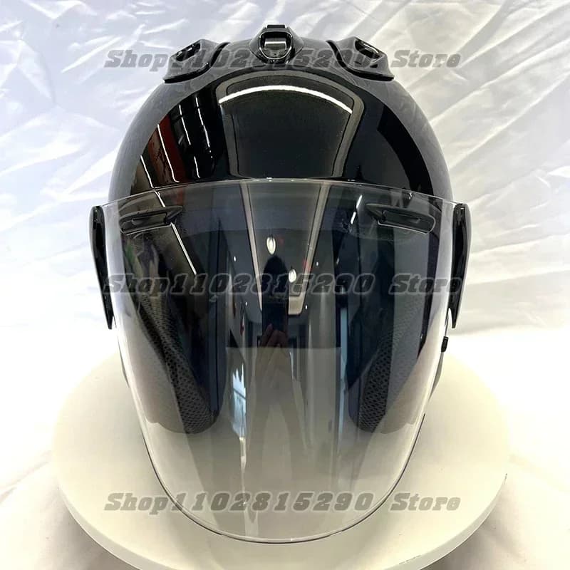 VZ-RAM Noir Brcorporelle Demi Casque Unisexe Moto Hors Route SZ-R VAS Casque Descente Course Montagn