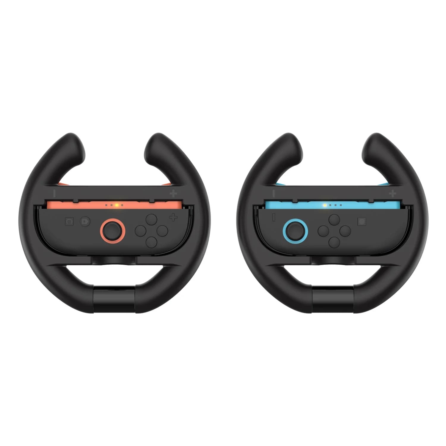 Volant de course 4-en-1 avec poignées pour Switch, accessoires Joy-Con gauche et droit, support pour