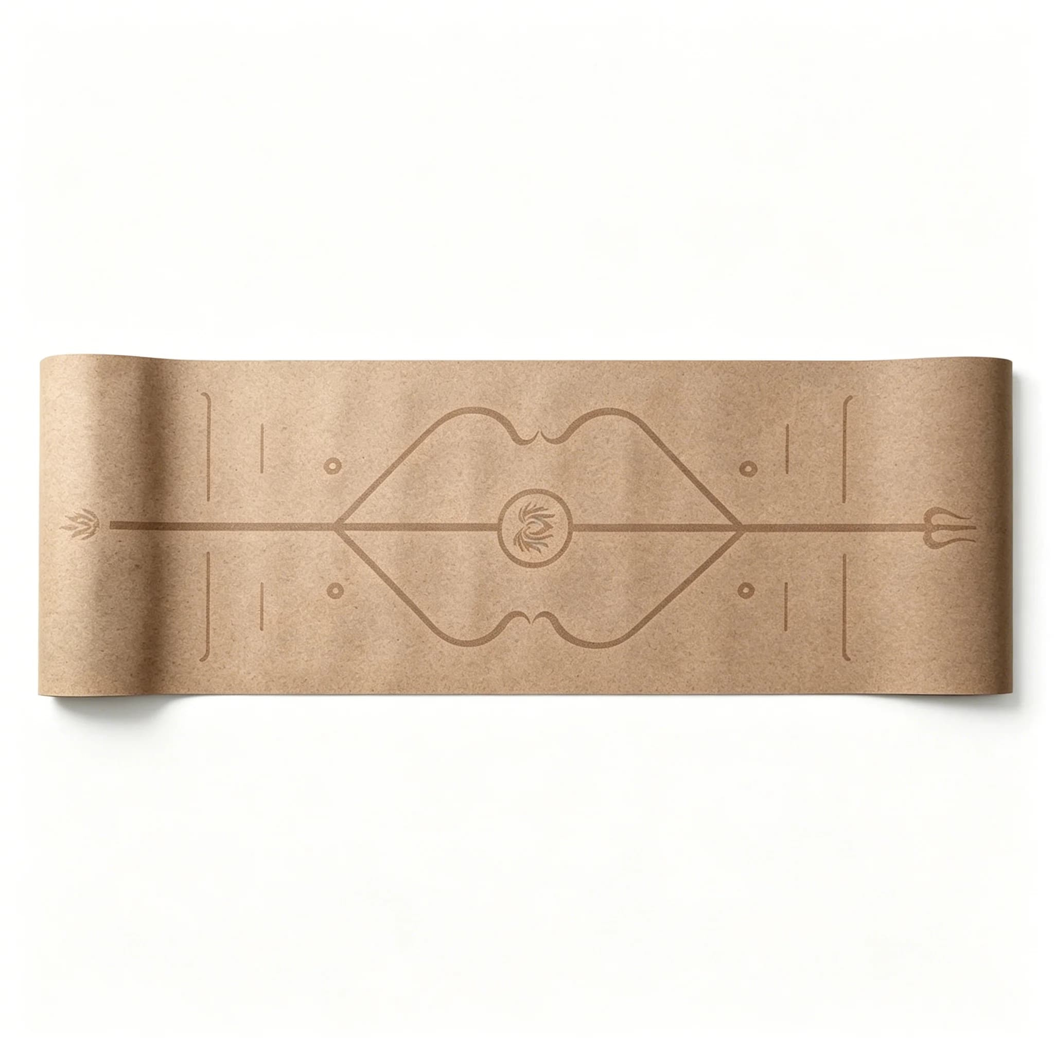 Tapis de yoga en liège naturel TPE, antidérapant, écologique, 183x61cm, coussin pour la remise en fo