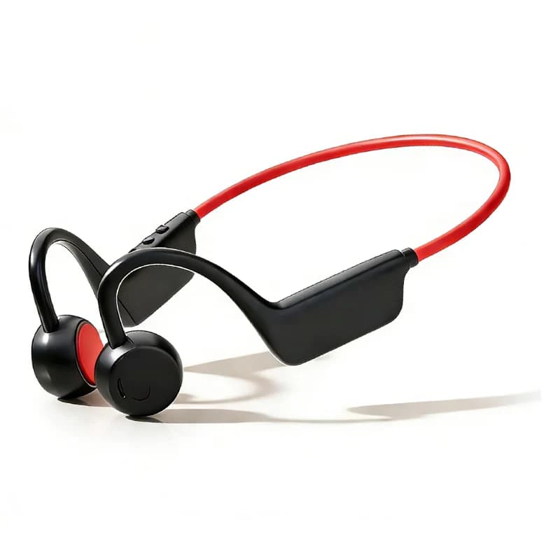 Nouveau casque à conduction osseuse sans fil pour la natation et le sport, écouteurs Bluetooth 5.4 I