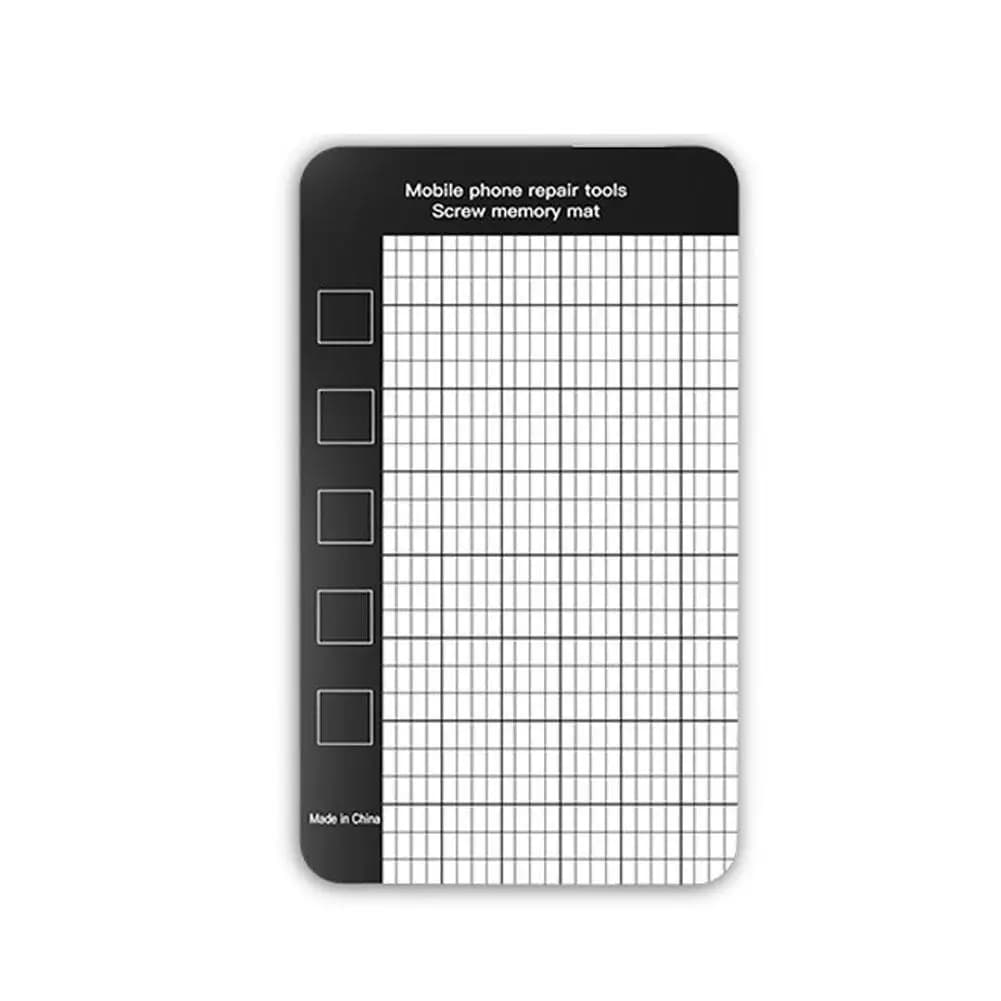 Tapis magnétique pour vis, tableau de mémoire, tapis de travail pour petites vis, outil de réparatio