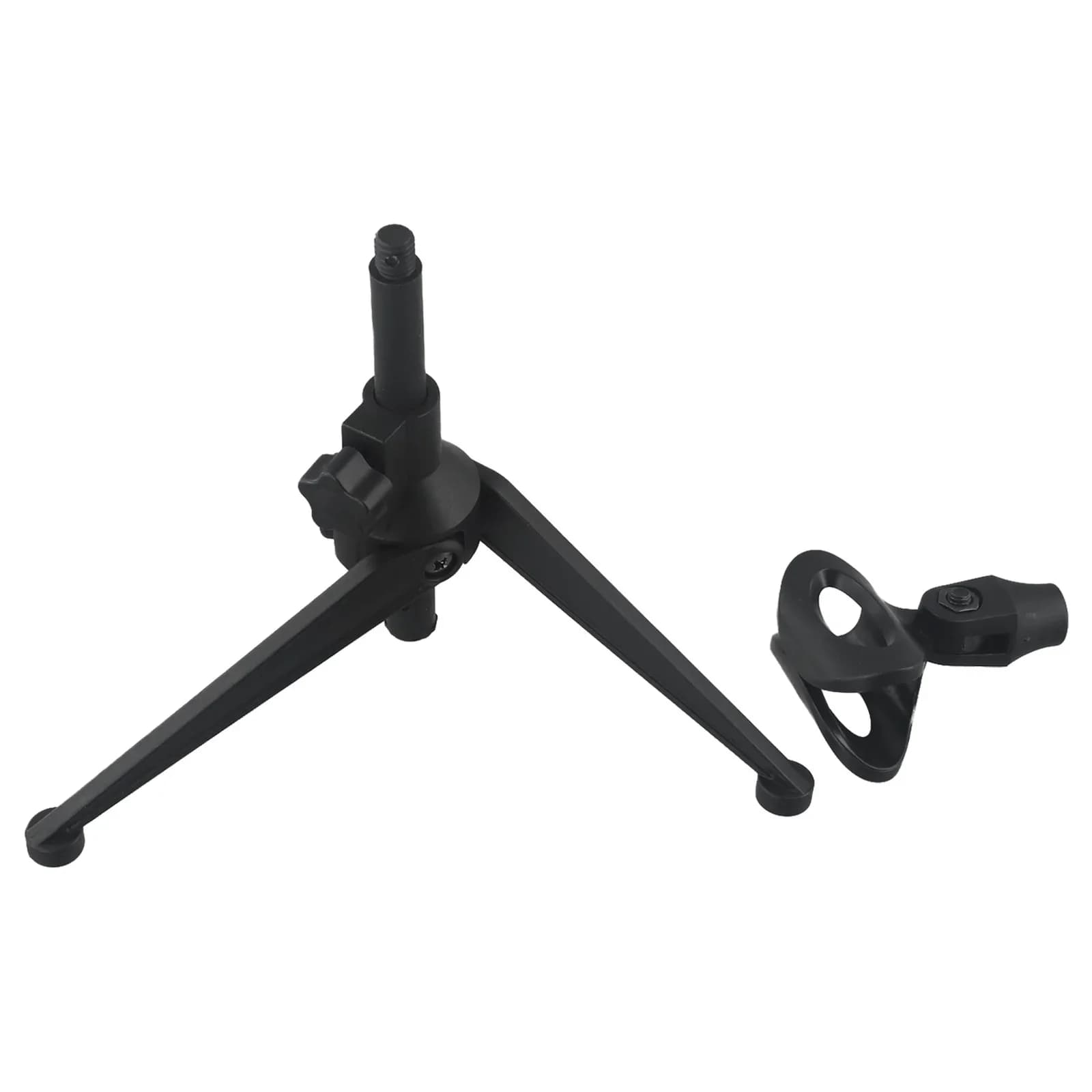 Supports de microphone réglables, trépieds de bureau, mini support de table portable, support de cli