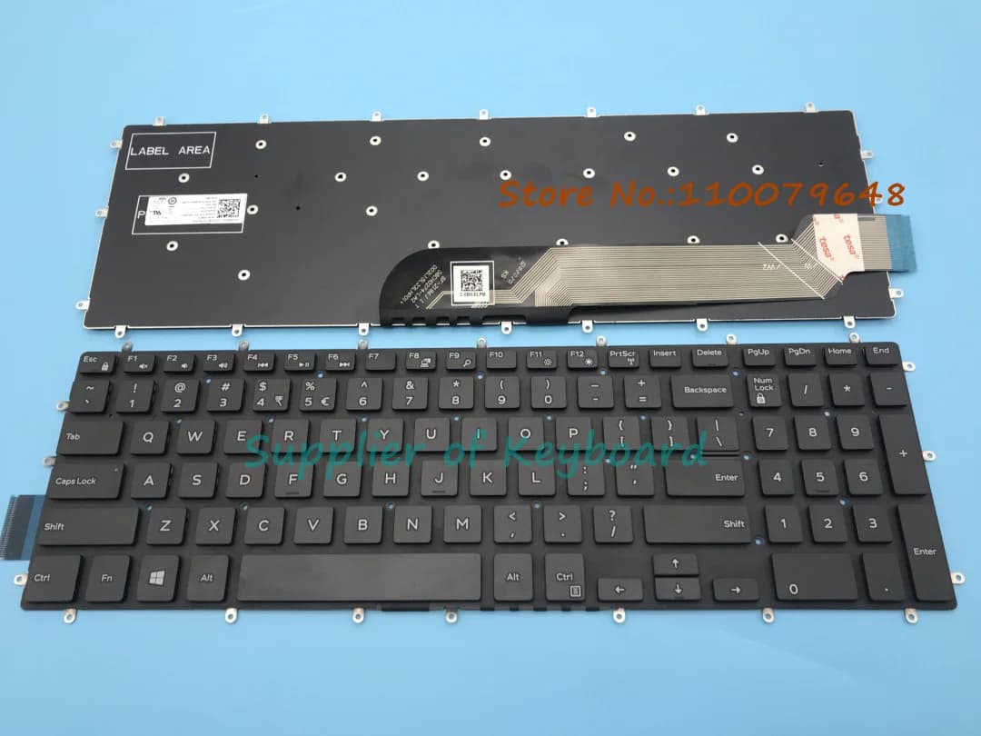 Nouveau clavier anglais/espagnol/UK/portugais pour DELL Inspiron 17 7778 7779 7577 7773 7786 7790 2