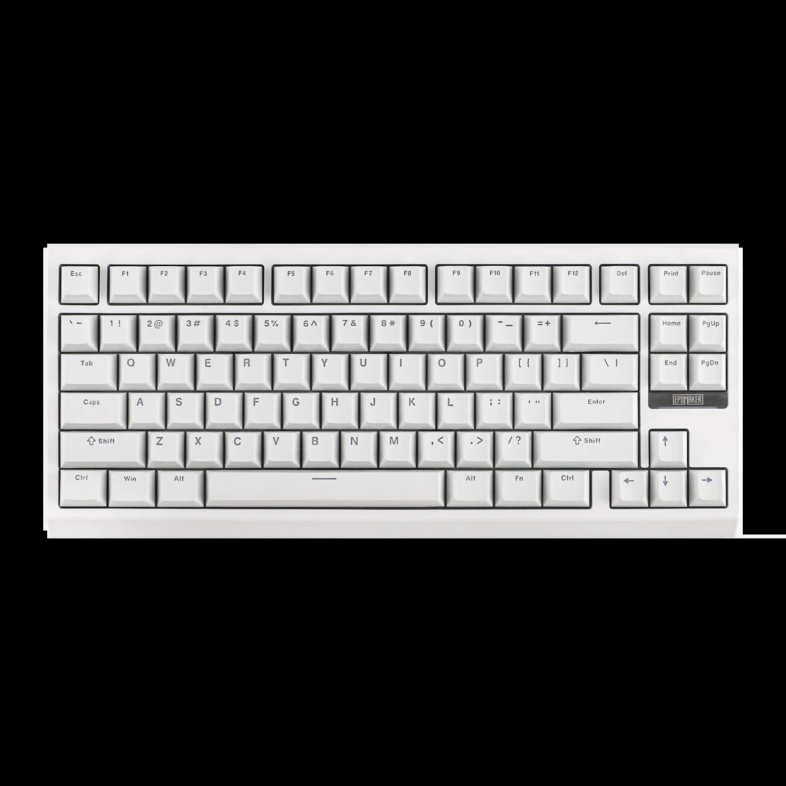 Clavier mécanique sans fil EPOMAKER G84 80% QWERTY ANSI US Layout Gasket Tri-Mode avec rétroéclairag
