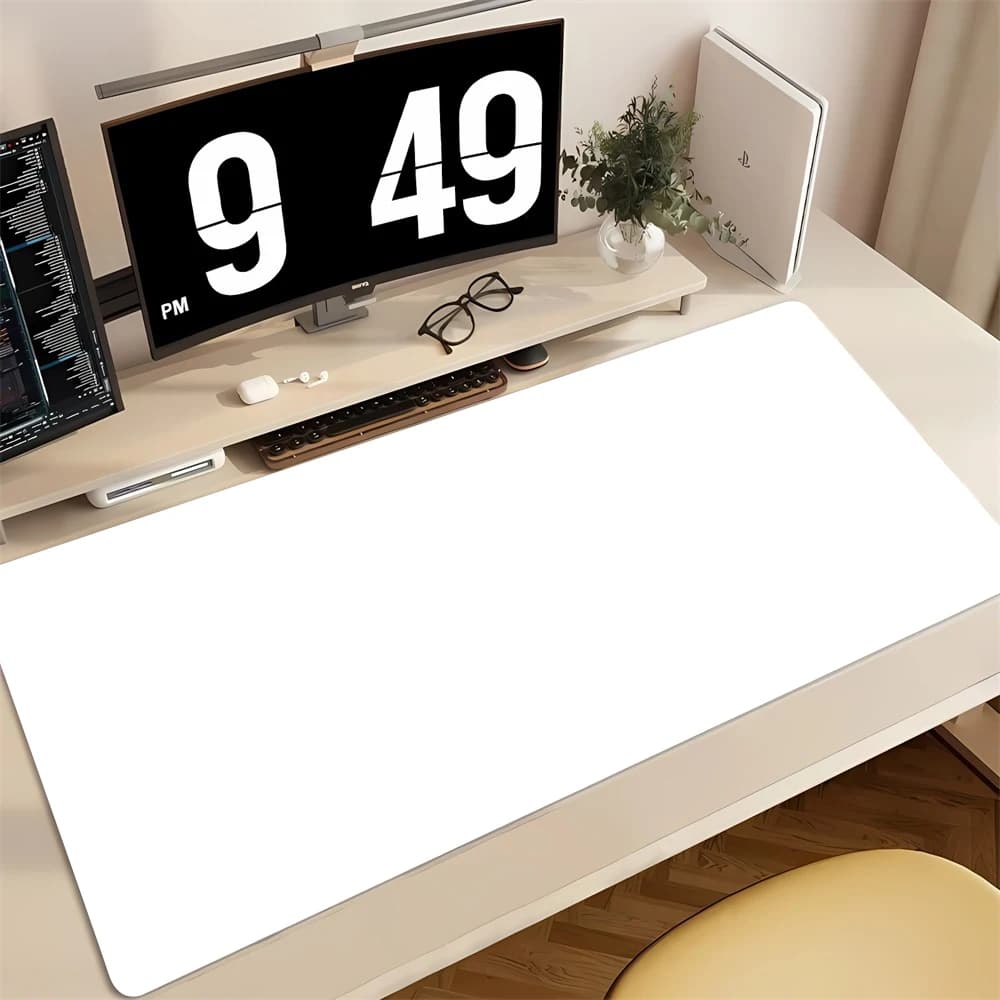 Tapis de Souris XXL Noir, Tapis de Souris Gamer, Grand Tapis de Bureau pour Ordinateur PC 900x400, T